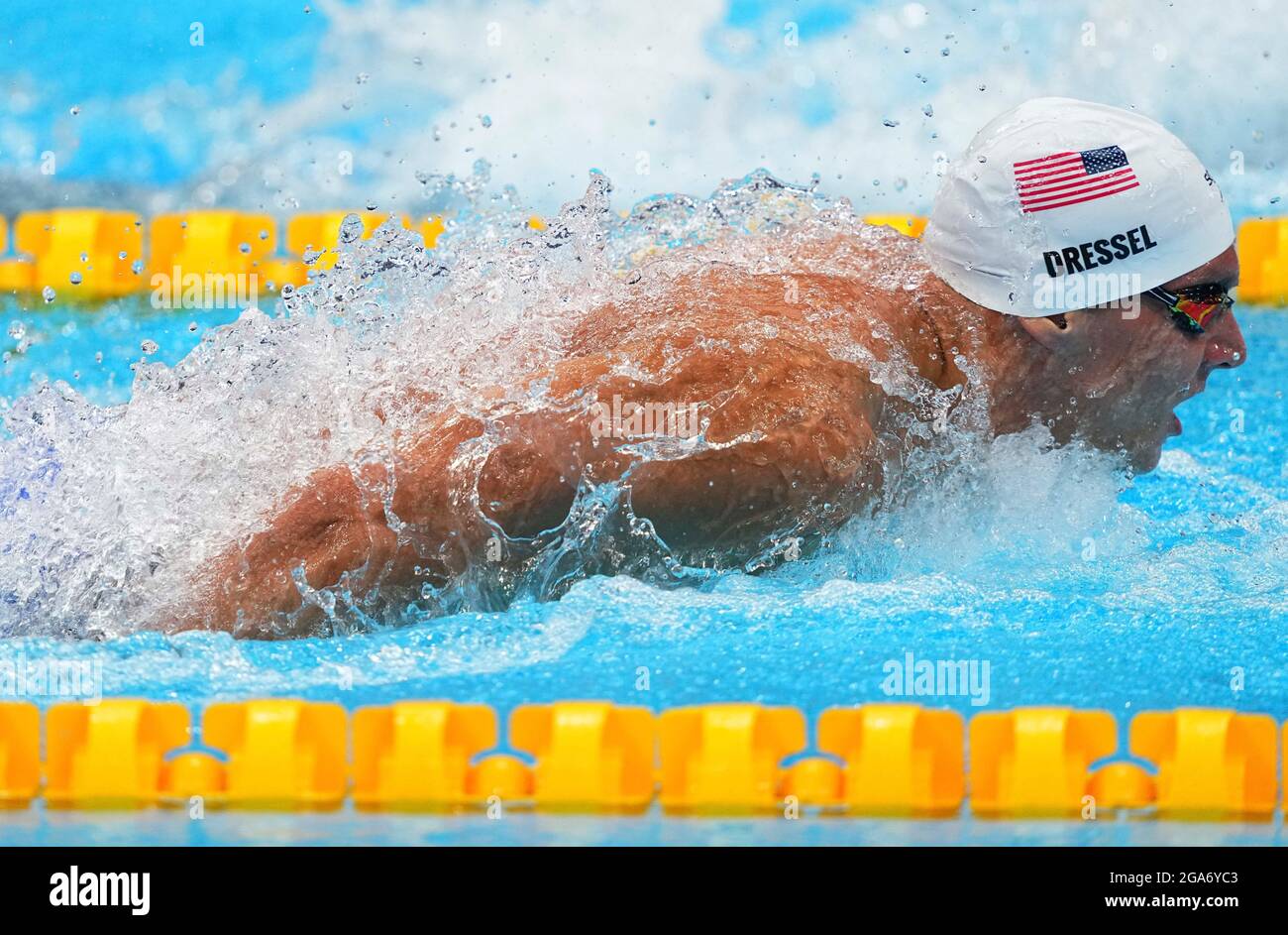 Tokyo, Japan. 29th July, 2021. Caeleb Dressel of the United States ...