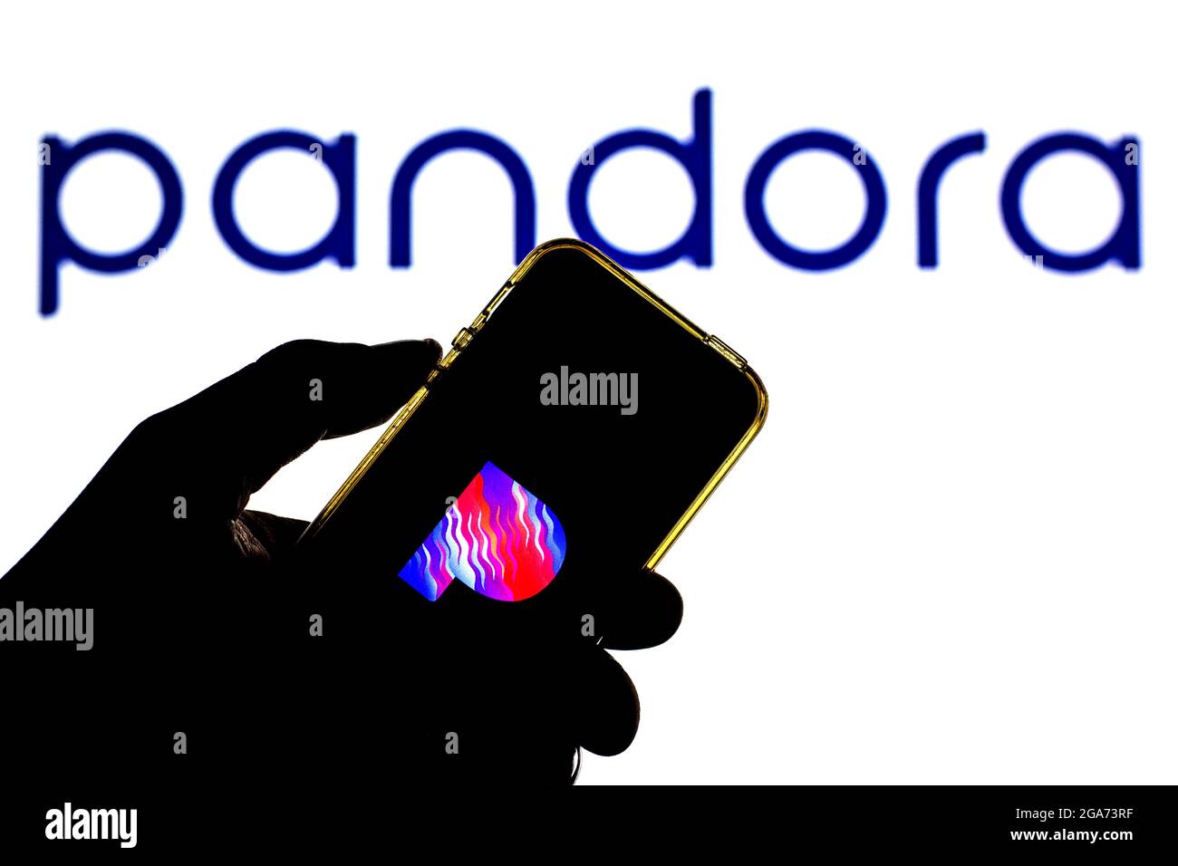 Pandora radio hi-res stock photography and images - Alamy