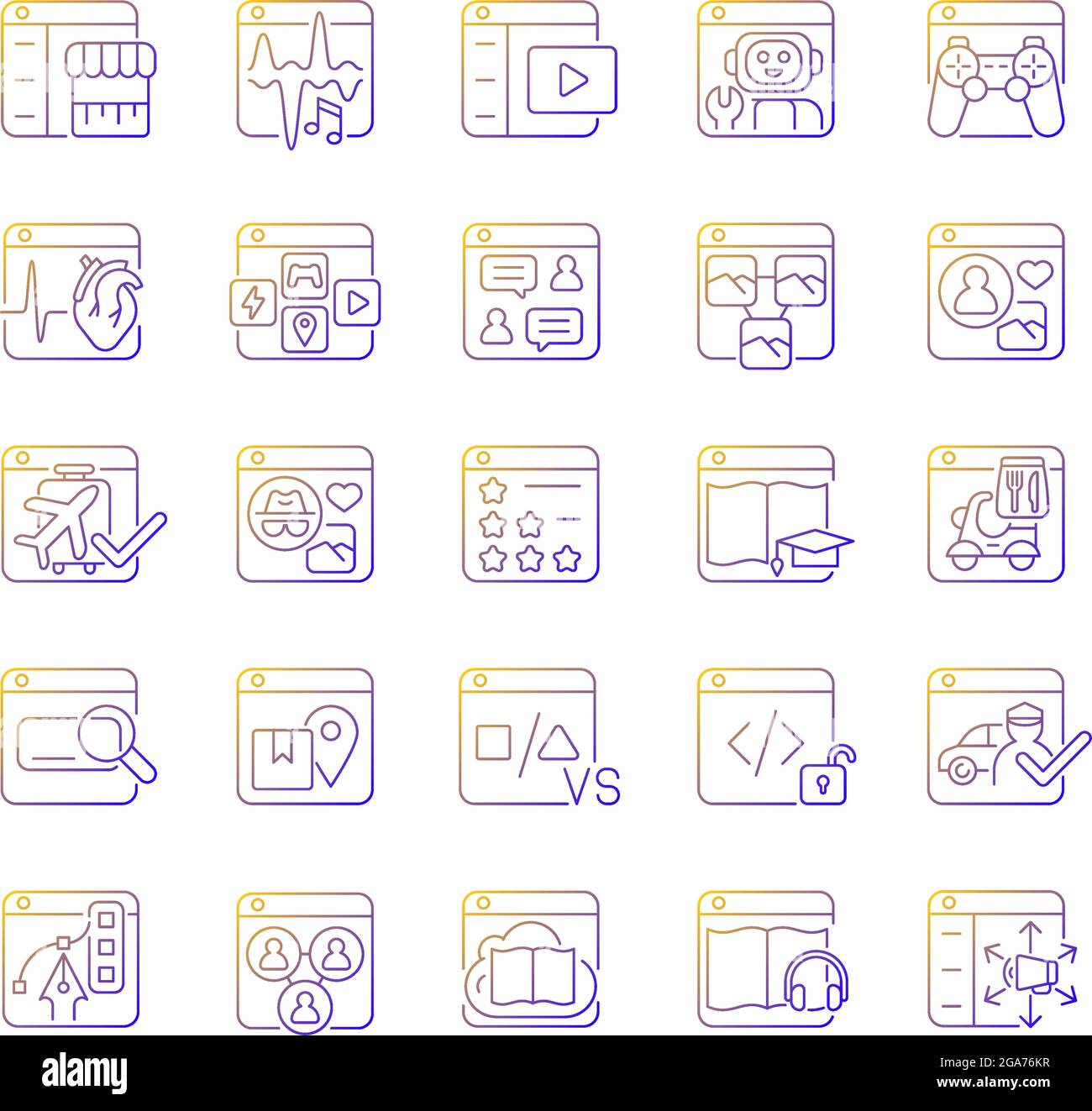 Business digitization Stock Vector Images - Alamy