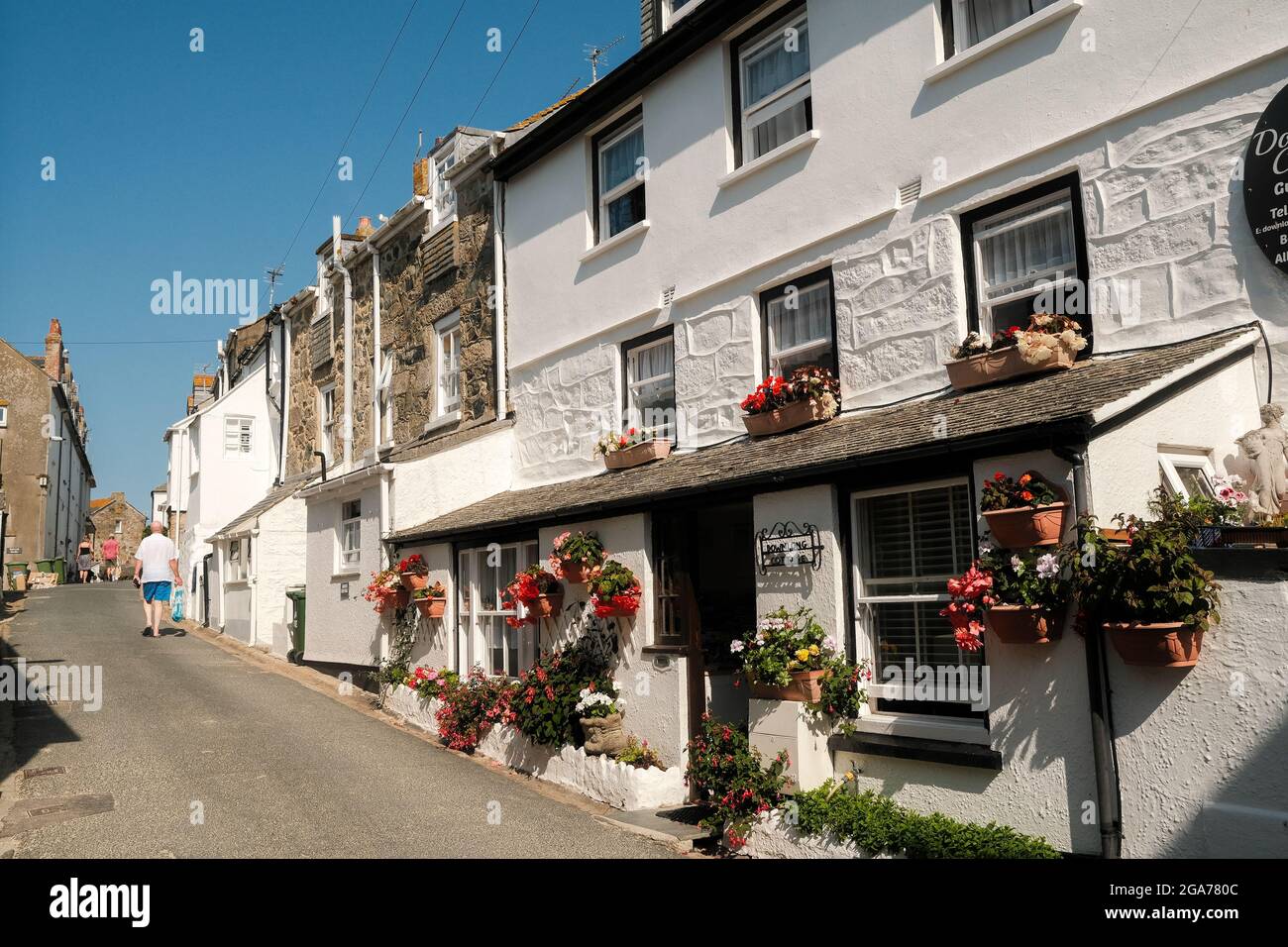 Holiday accommodation, St Ives, Cornwall, UK. Stock Photo