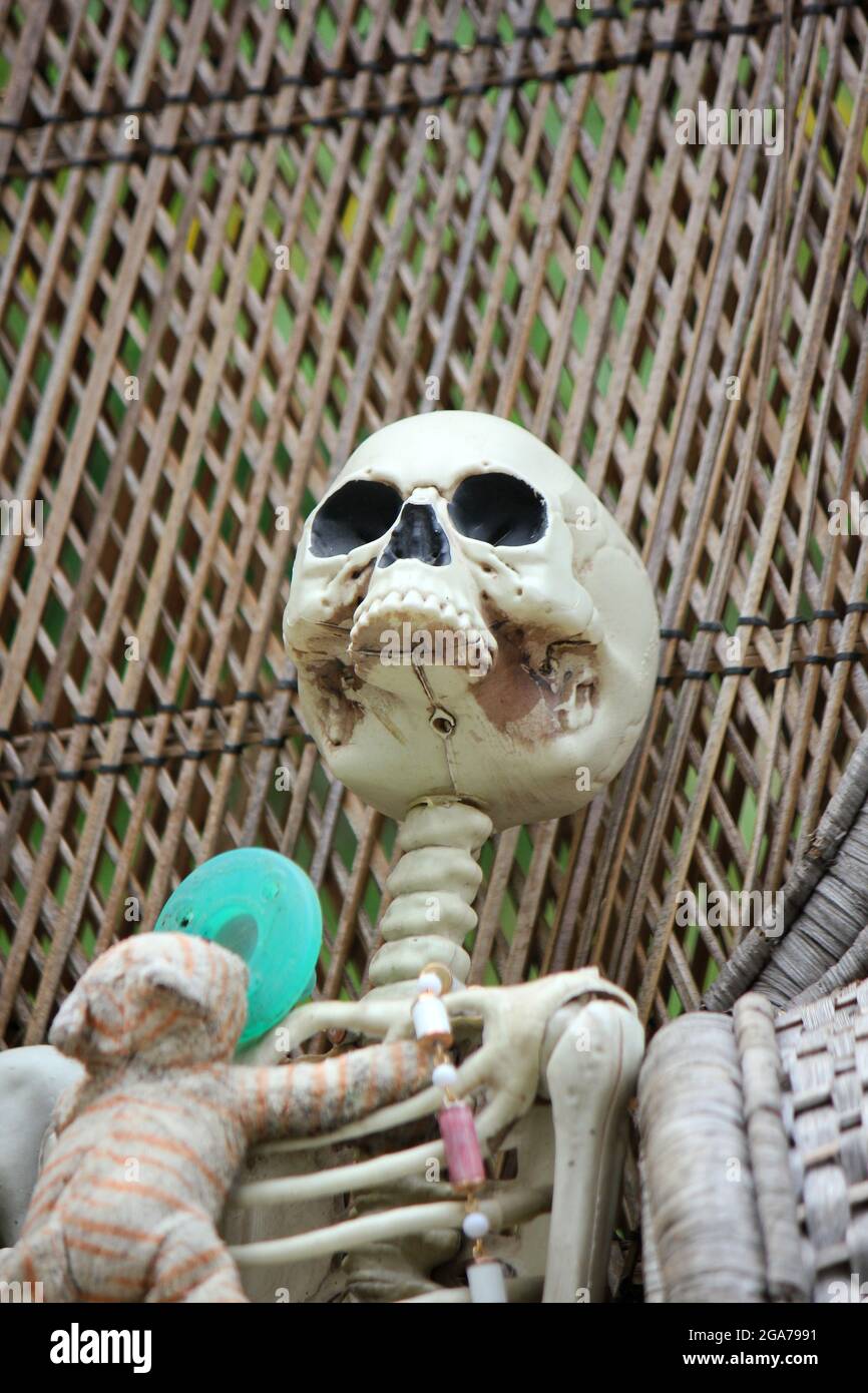 Laughing skull hi-res stock photography and images - Alamy