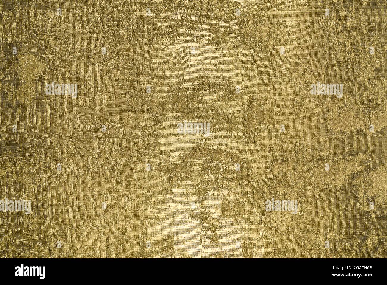 Gold Shiny Wall Abstract Grunge Background Texture Stock Photo