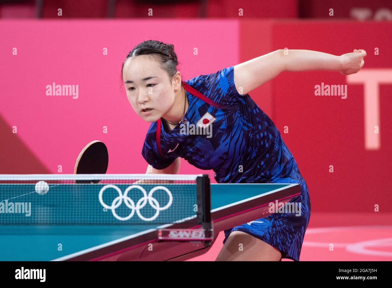 ITO Mima (JPN) women's singles bronze medal match Table Tennis JULY 29,  2021: Tokyo 2020 Olympic