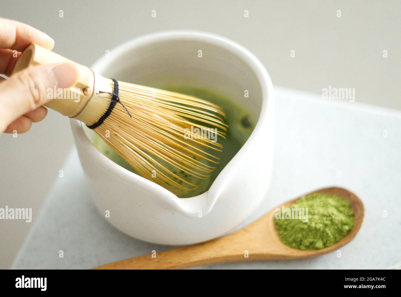 Sesame] Chasen - Matcha Bamboo Whisk for Matcha Mixer & Tea Ceremony