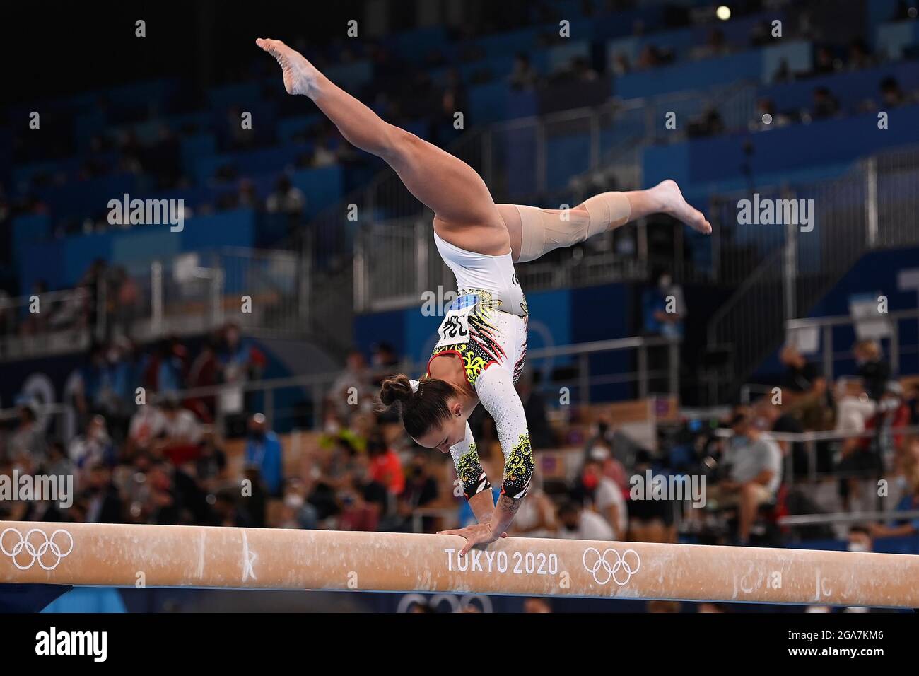 Tokyo, Japan. 29th July, 2021. Artistic Gymnastics. Womens all-around ...