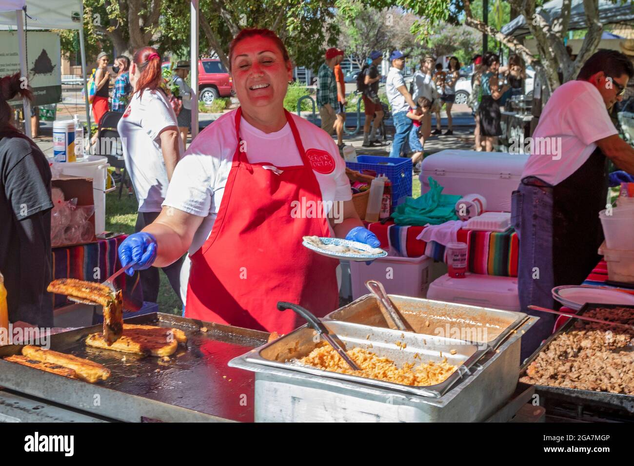 Albuquerque downtown growers market hi-res stock photography and images ...