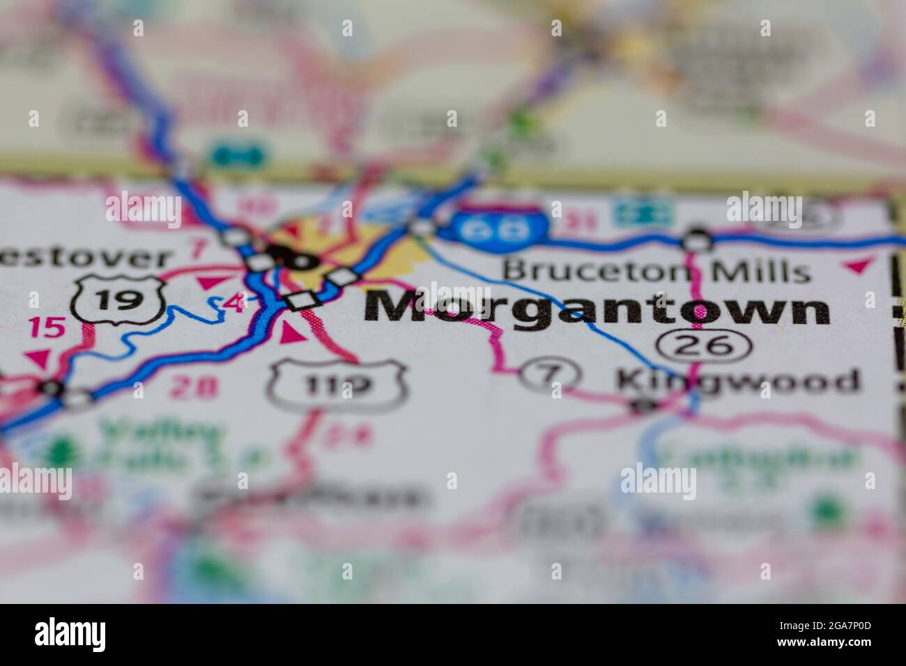 Map of virginia hires stock photography and images Alamy