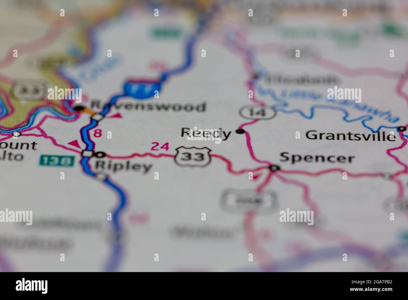 Map of reedy hires stock photography and images Alamy