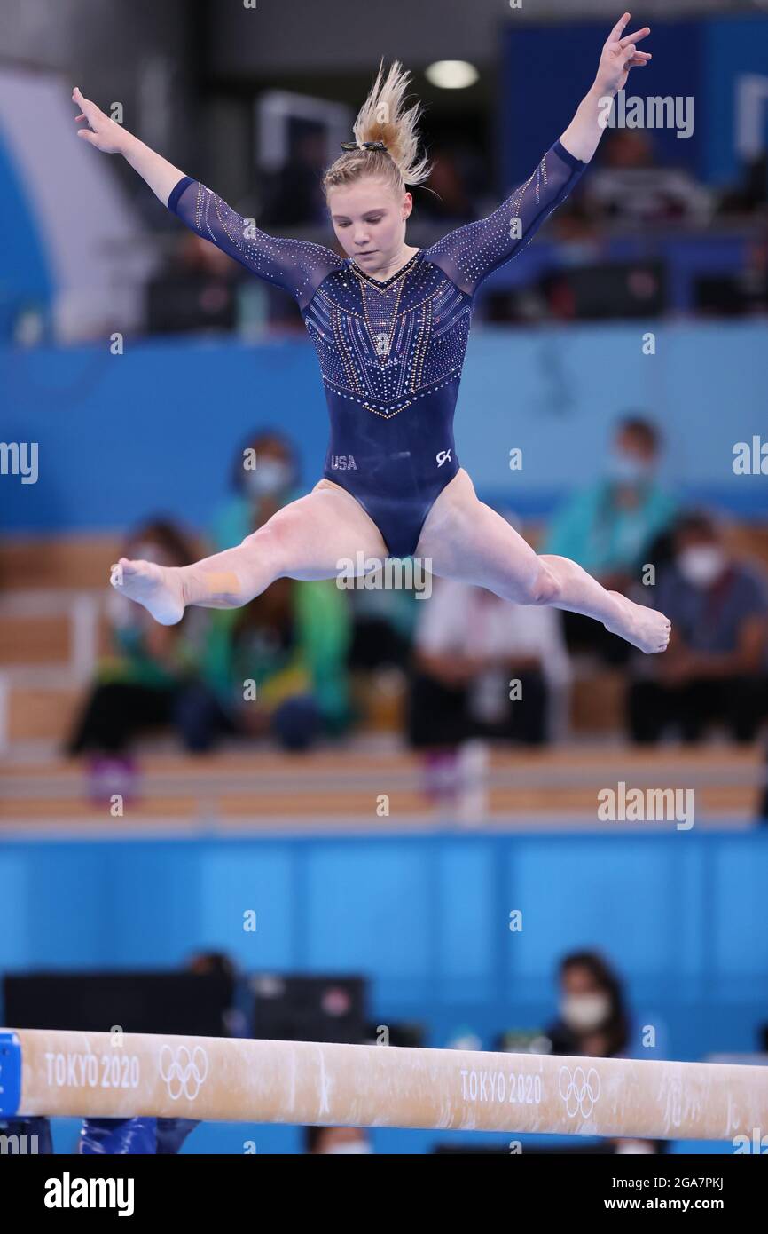 Tokyo, Japan. 29th July, 2021. Jade Carey (USA) Gymnastics Artistic(01)