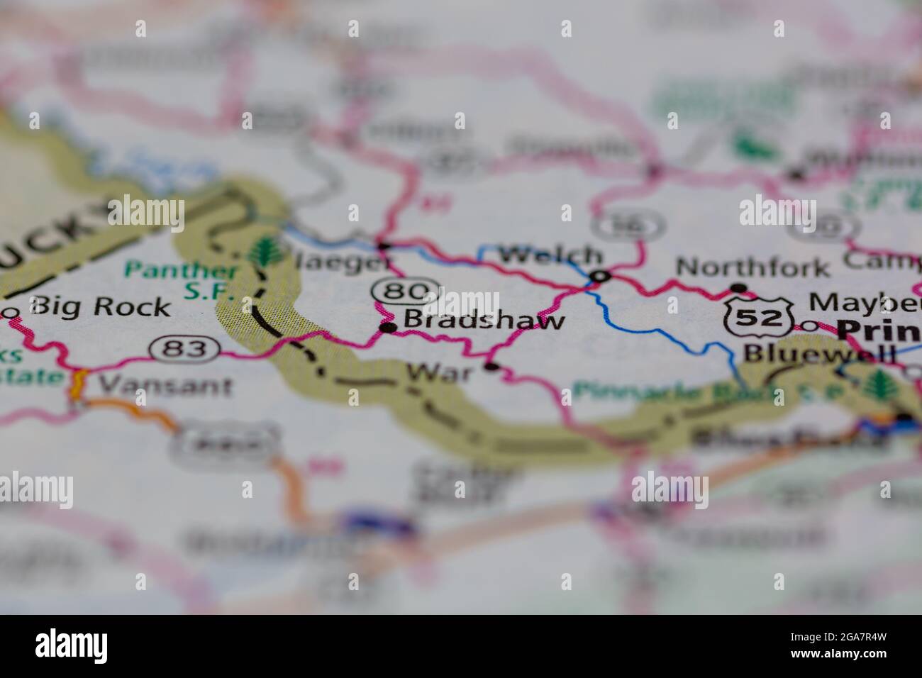 Map of bradshaw virginia hires stock photography and images Alamy