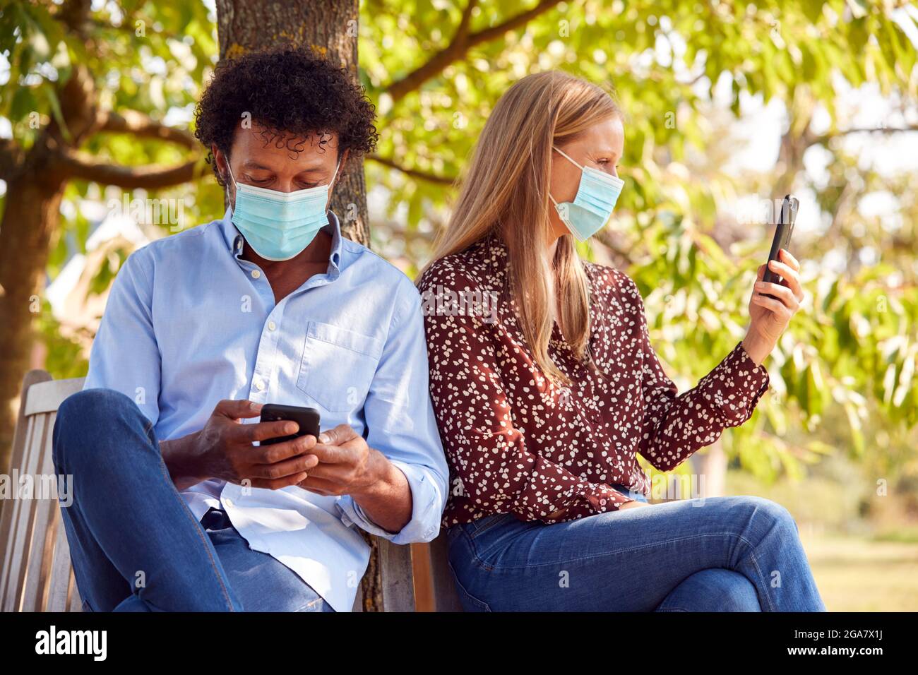 Two masks connected hi-res stock photography and images - Alamy
