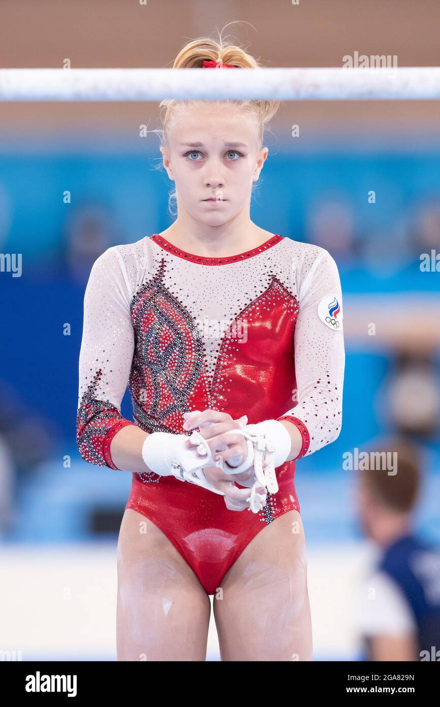 July 25, 2021 Viktoriia Listunova of Russian Olympic Committee (ROC