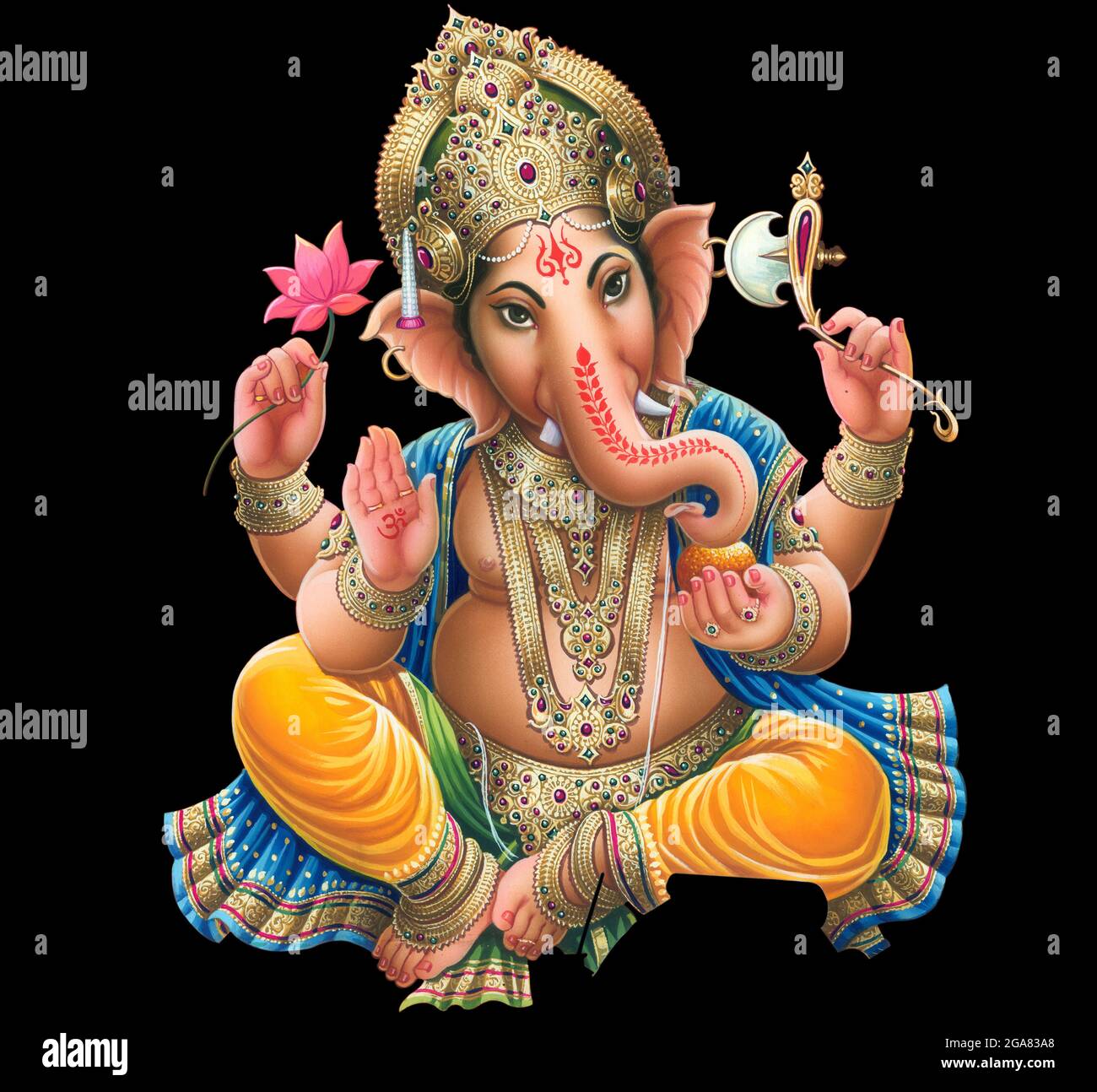 Indian God Ganesha, Indian Lord Ganesh, Indian Mythological Image ...