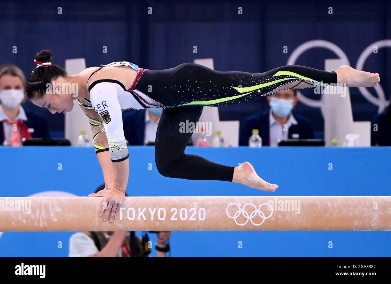 Tokyo, Japan. 29th July, 2021. Gymnastics Olympics, allaround, women