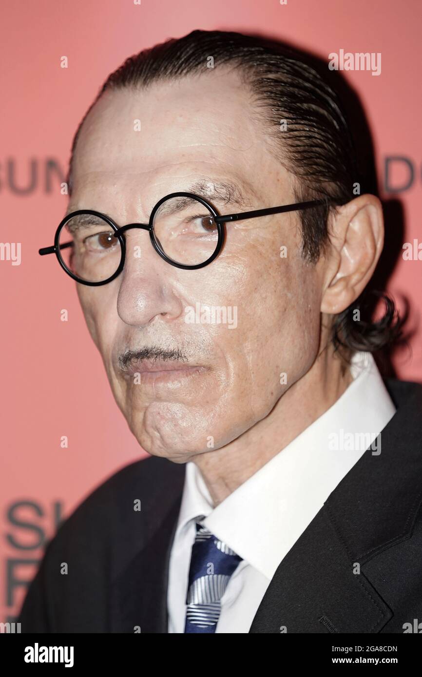 Ron Mael, of American pop-rock duo Sparks, attending the Sundance London Film Festival UK premiere of The Sparks Brothers at the Picturehouse Central Cinema in central London. Picture date: Thursday July 29, 2021. Photo credit should read: Aaron Chown/PA Wire Stock Photo