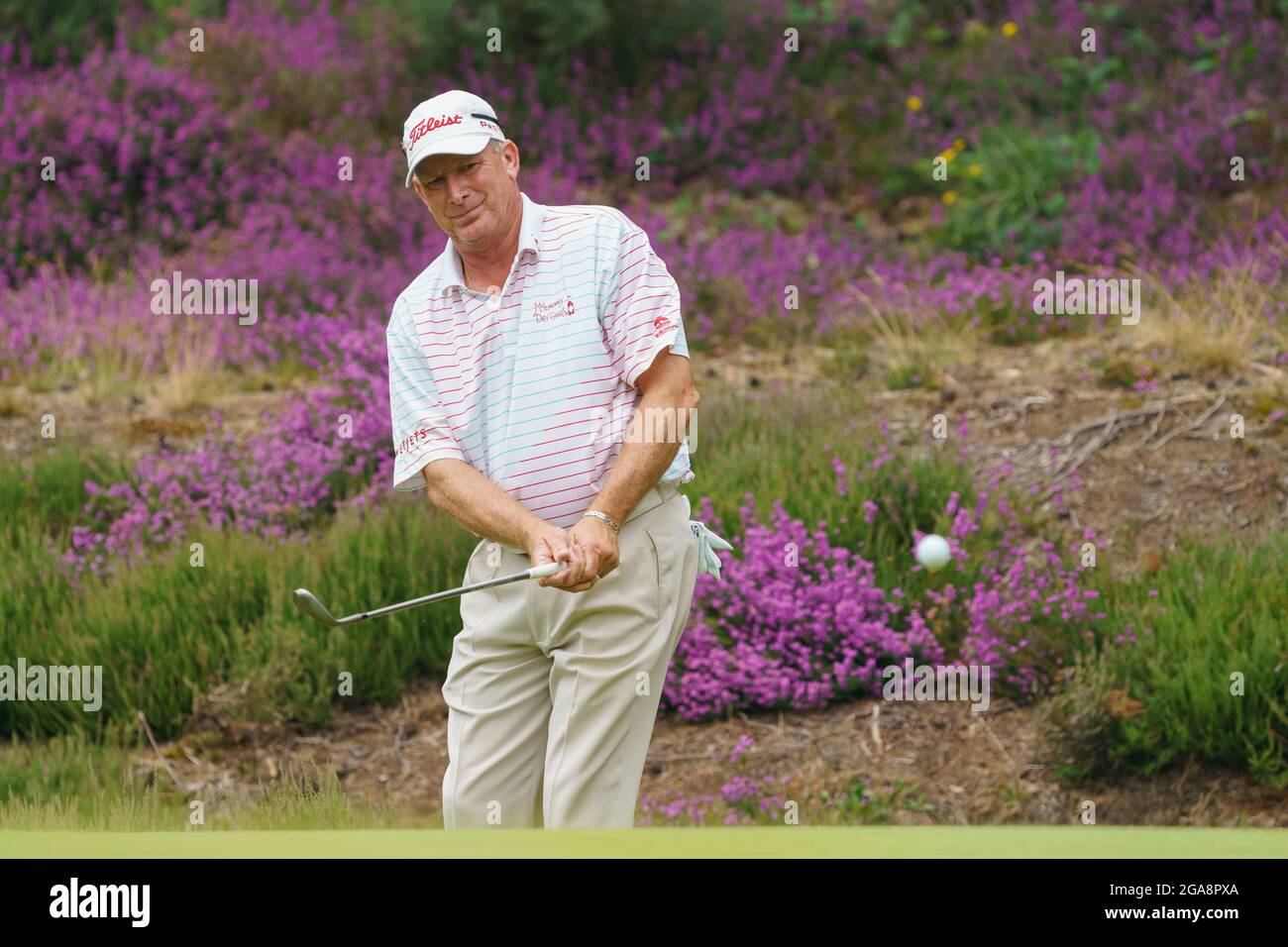 Professional golfer Woody Austin of the USA Stock Photo - Alamy