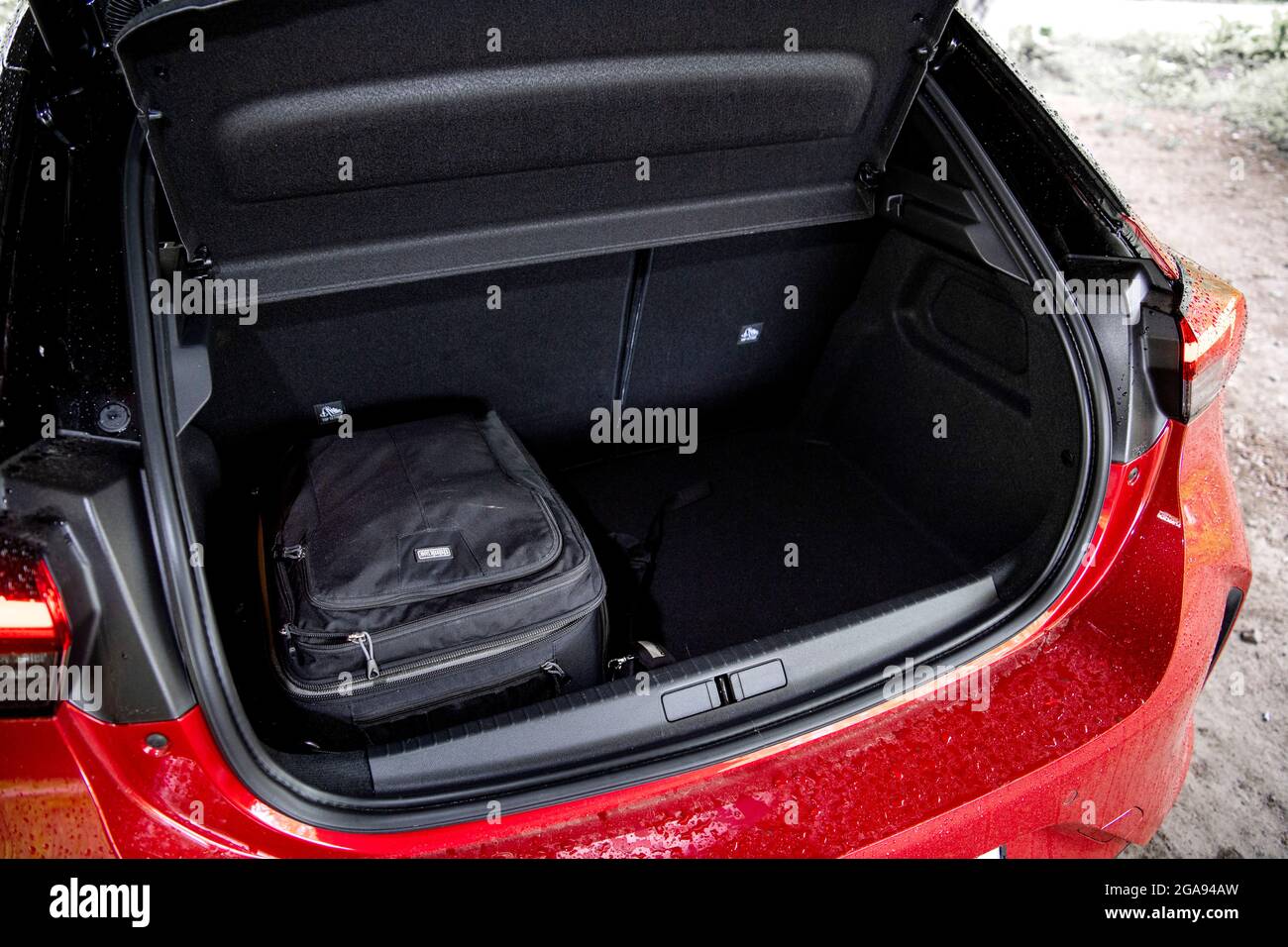 Opel Corsa GS Line 130. Car, boot, trunk Photo Pontus Lundahl / TT