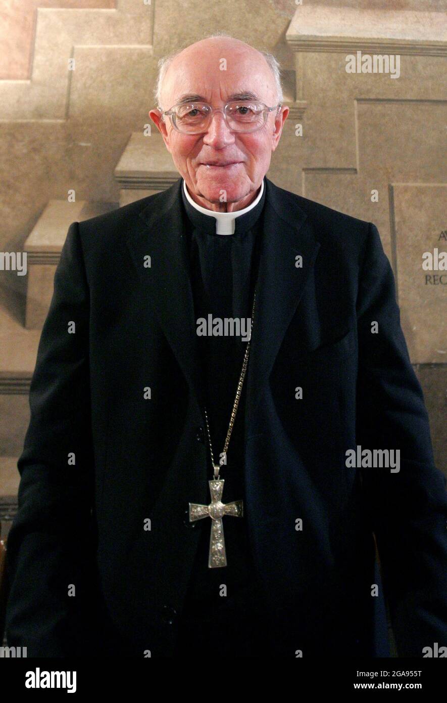 Rome, Italy. 30th July, 2021. November 29, 2008 : Card. Albert Vanhoye, professor at the Pontifical Biblical Institute, Rome, Vatican Credit: Independent Photo Agency/Alamy Live News Stock Photo