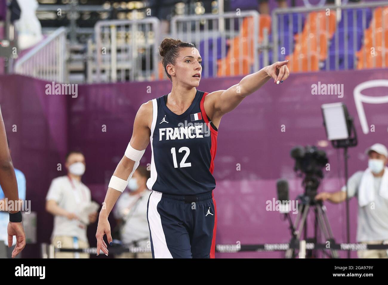 Laetitia GUAPO (12) of France during the Olympic Games Tokyo 2020, Nom de l'epreuve on July 25, 2021 at Aomi Urban Sports Park in Tokyo, Japan - Photo Ann-Dee Lamour / CDP MEDIA / DPPI Stock Photo