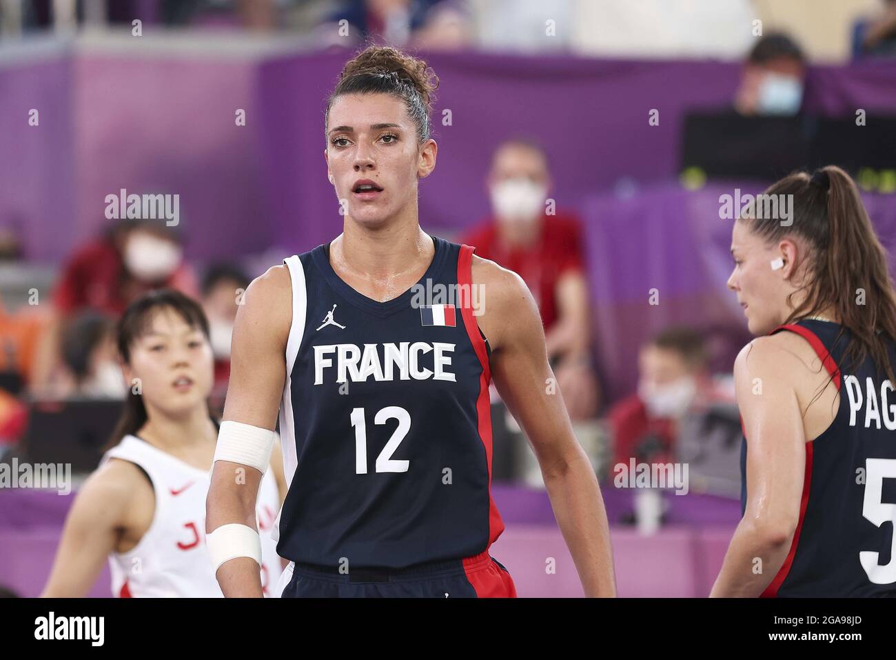 Laetitia GUAPO (12) of France during the Olympic Games Tokyo 2020, Nom de l'epreuve on July 25, 2021 at Aomi Urban Sports Park in Tokyo, Japan - Photo Ann-Dee Lamour / CDP MEDIA / DPPI Stock Photo
