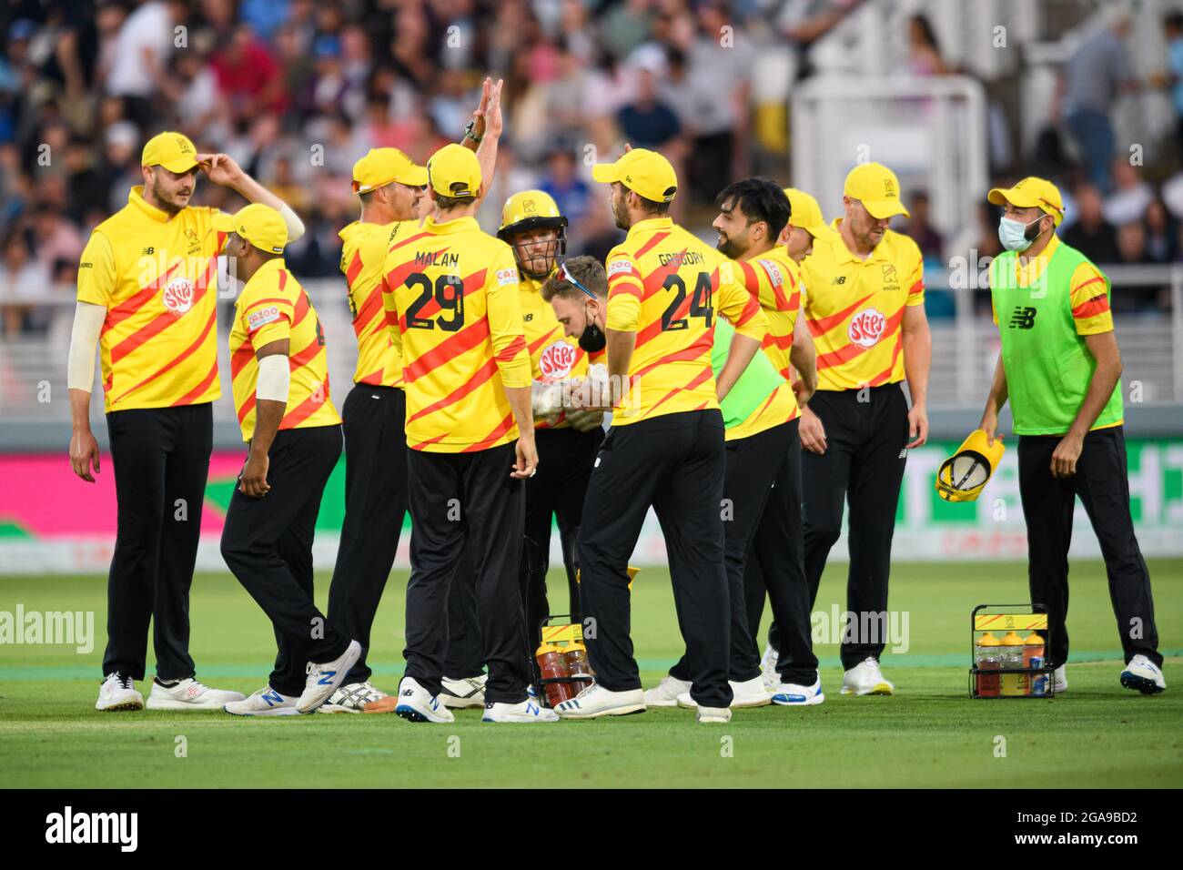 LONDON, UNITED KINGDOM. 29th Jul, 2021.  during The Hundred between London Spirit vs Trent Rockets at Lord's on Thursday, July 29, 2021 in LONDON ENGLAND.  Credit: Taka G Wu/Alamy Live News Stock Photo