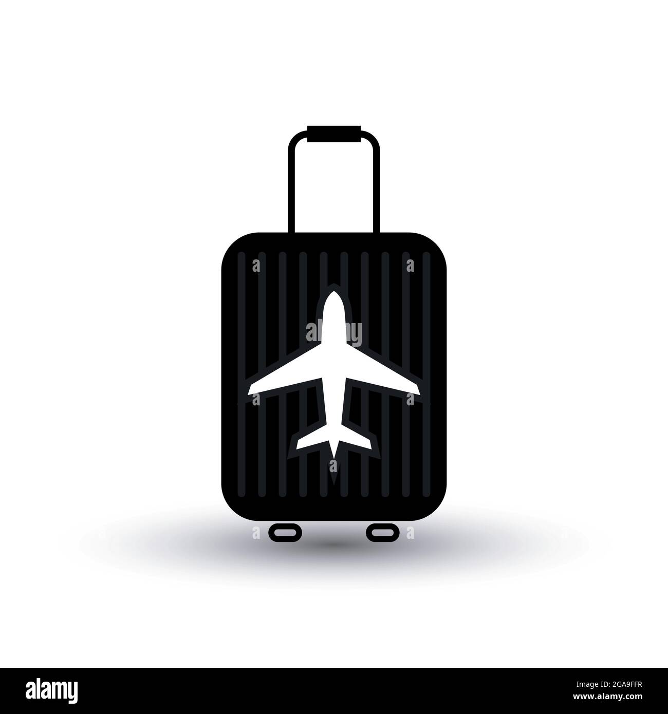 Logan Suitcase Metallic Pink/Silver