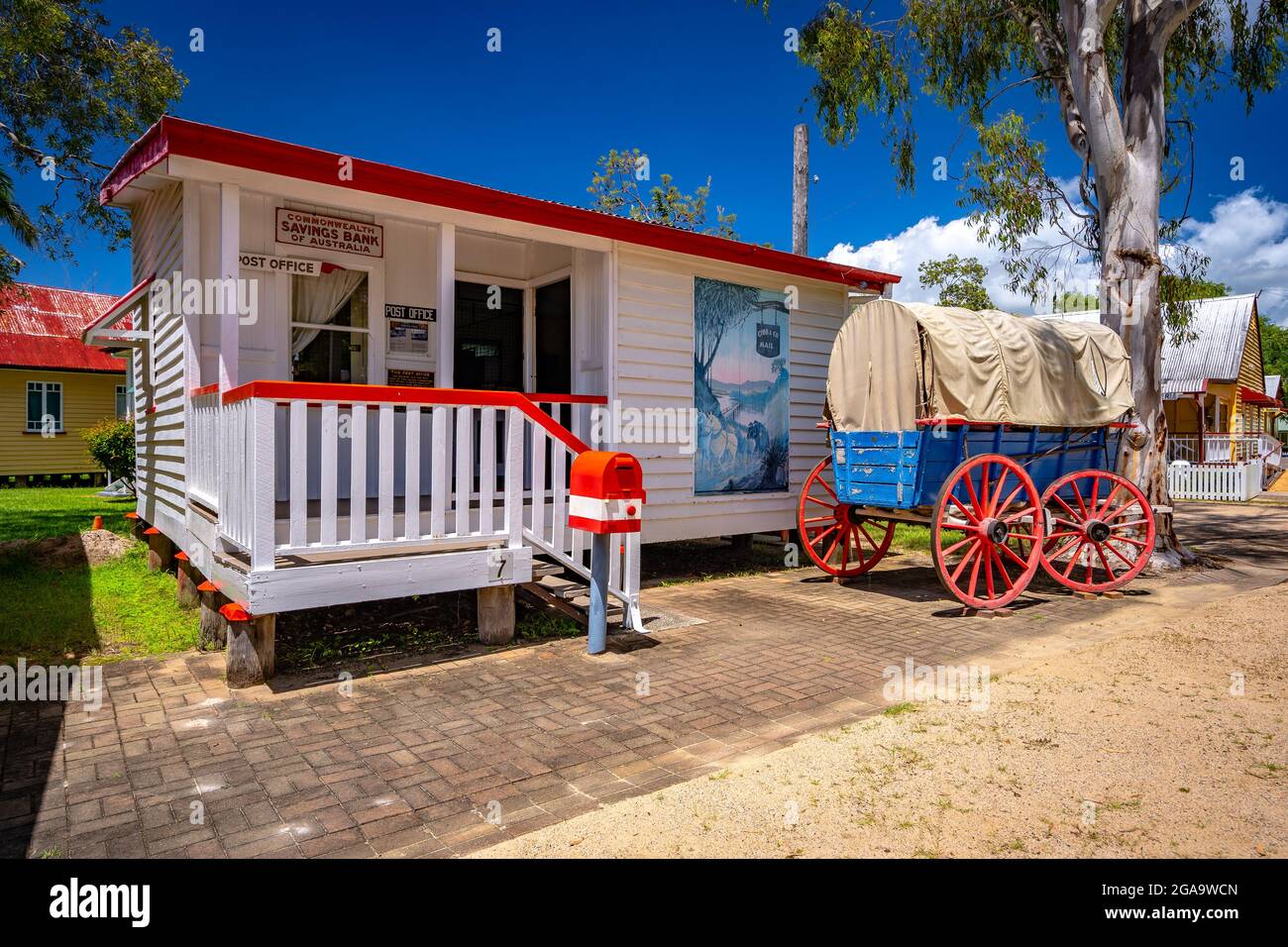Caboolture, Queensland, Australia Historical post office in a museum