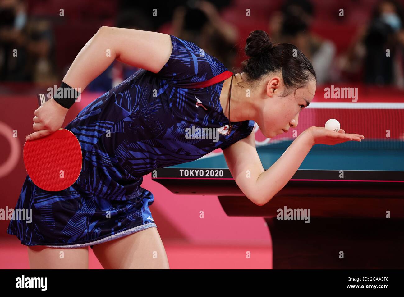 Mima Ito, January 18, 2012 - Table Tennis : All Japan Table Tennis  Championships, Women's Junior Singles 3rd Round at Tokyo Metropolitan  Gymnasium, Tokyo, Japan. (Photo by Daiju Kitamura/AFLO SPORT) [1045] Stock  Photo - Alamy