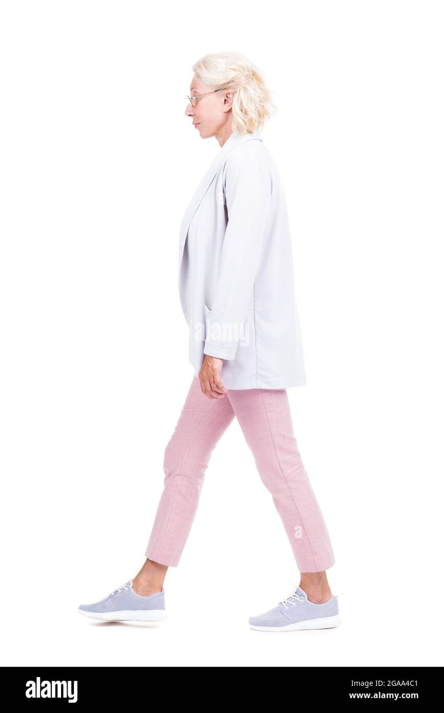 Beautiful mature woman full length hi-res stock photography and images ...