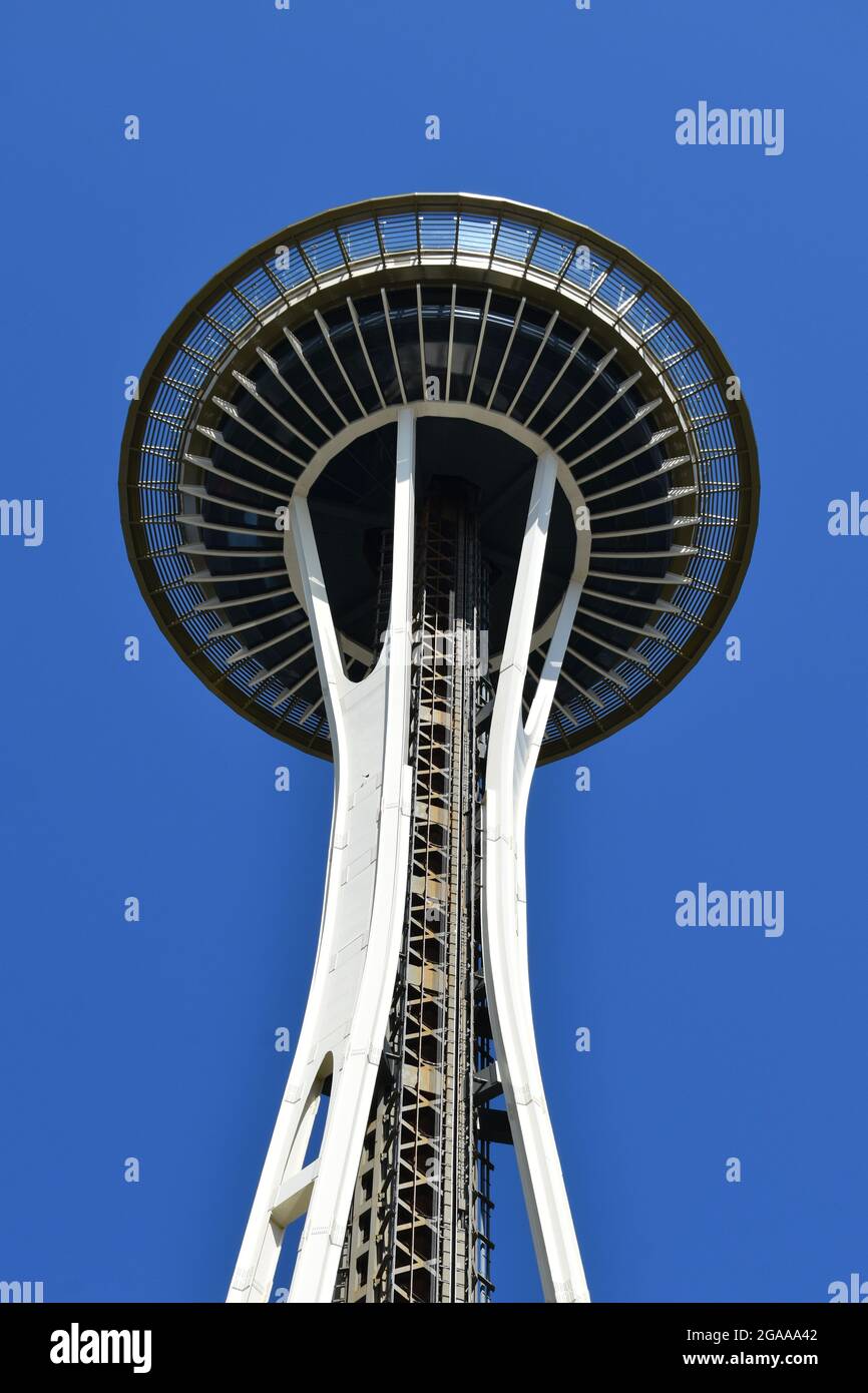 The iconic Seattle Space Needle, built for the 1962 World's Fair Stock Photo Alamy