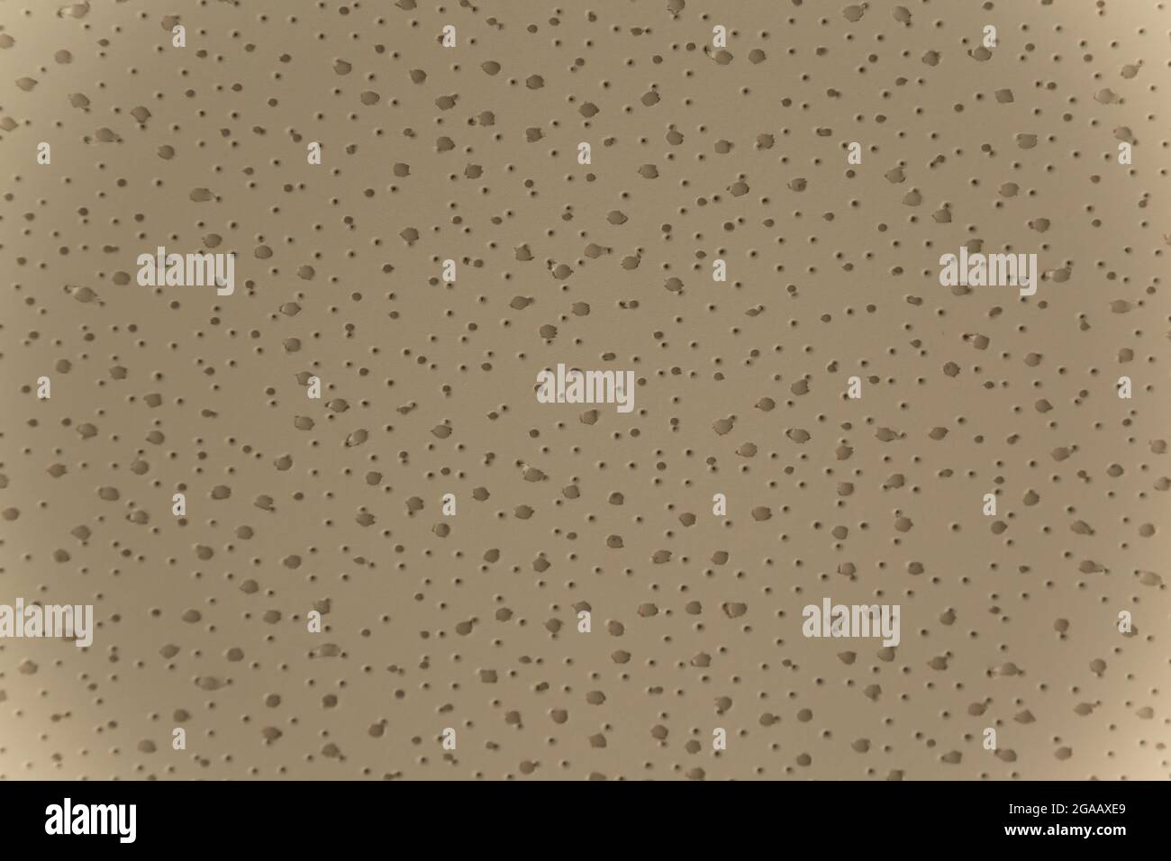 White hole porous surface texture background Stock Photo