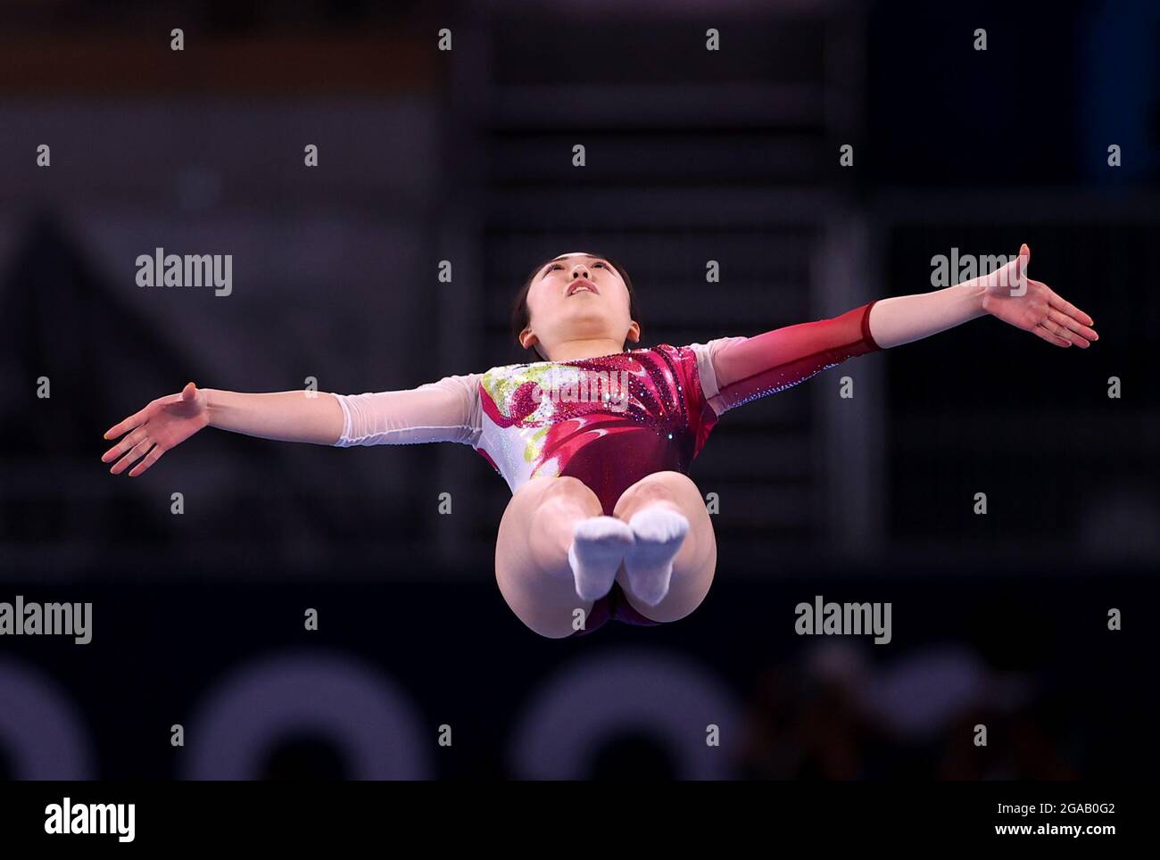 Tokyo 2020 Olympics - Gymnastics - Trampolining - Women's Individual  Trampoline - Qualification - Ariake Gymnastics Centre - Tokyo, Japan - July  30, 2021. Hikaru Mori of Japan in action REUTERS/Lisi Niesner Stock Photo -  Alamy