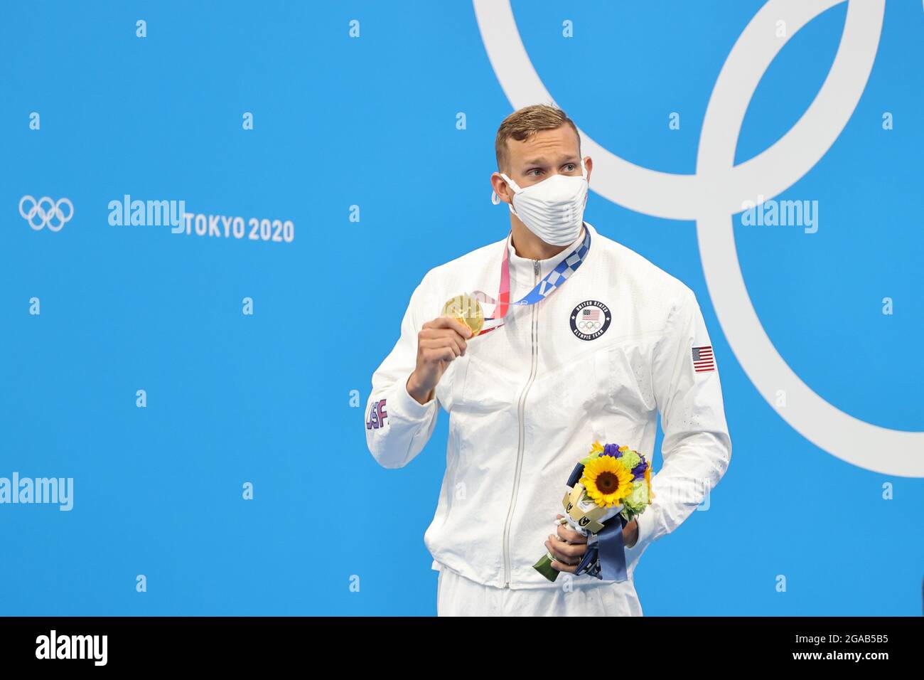 Dressel caeleb usa gold medal hi-res stock photography and images - Alamy