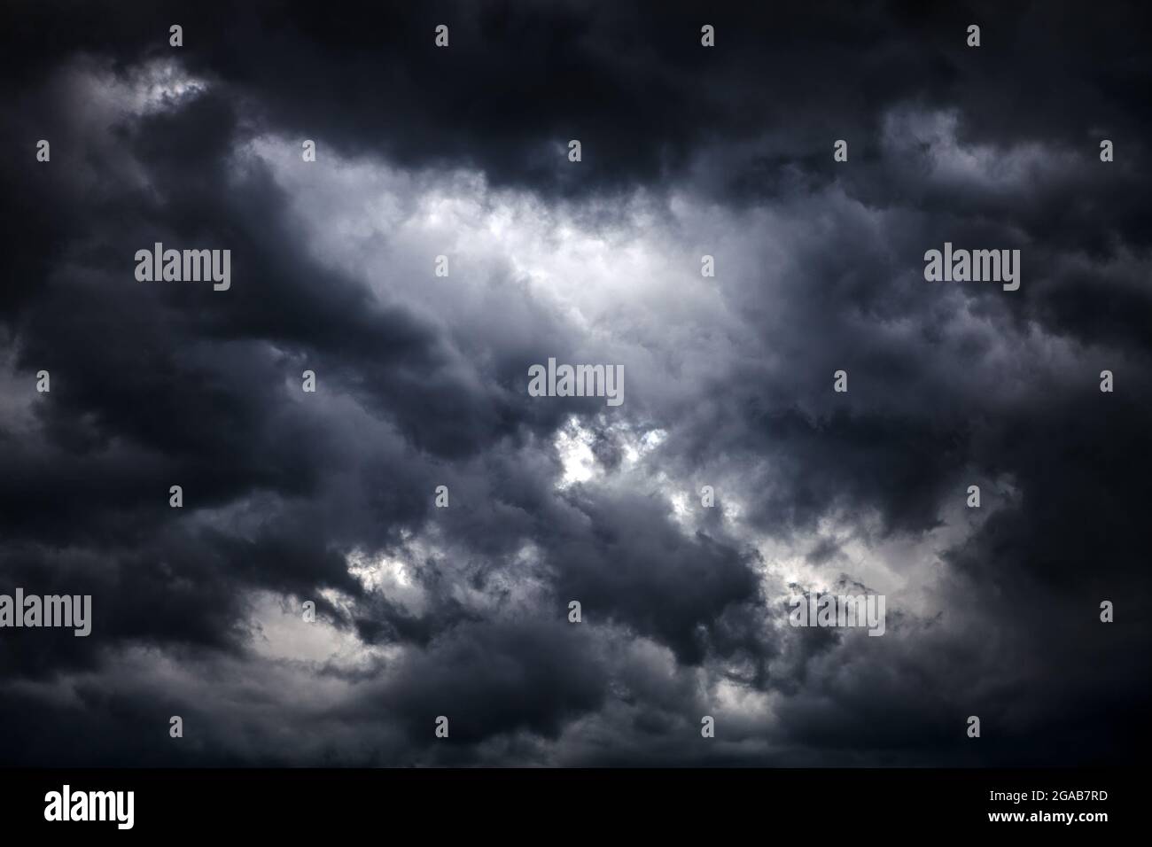 Dark and Dramatic Storm Clouds Area Background Stock Photo - Alamy