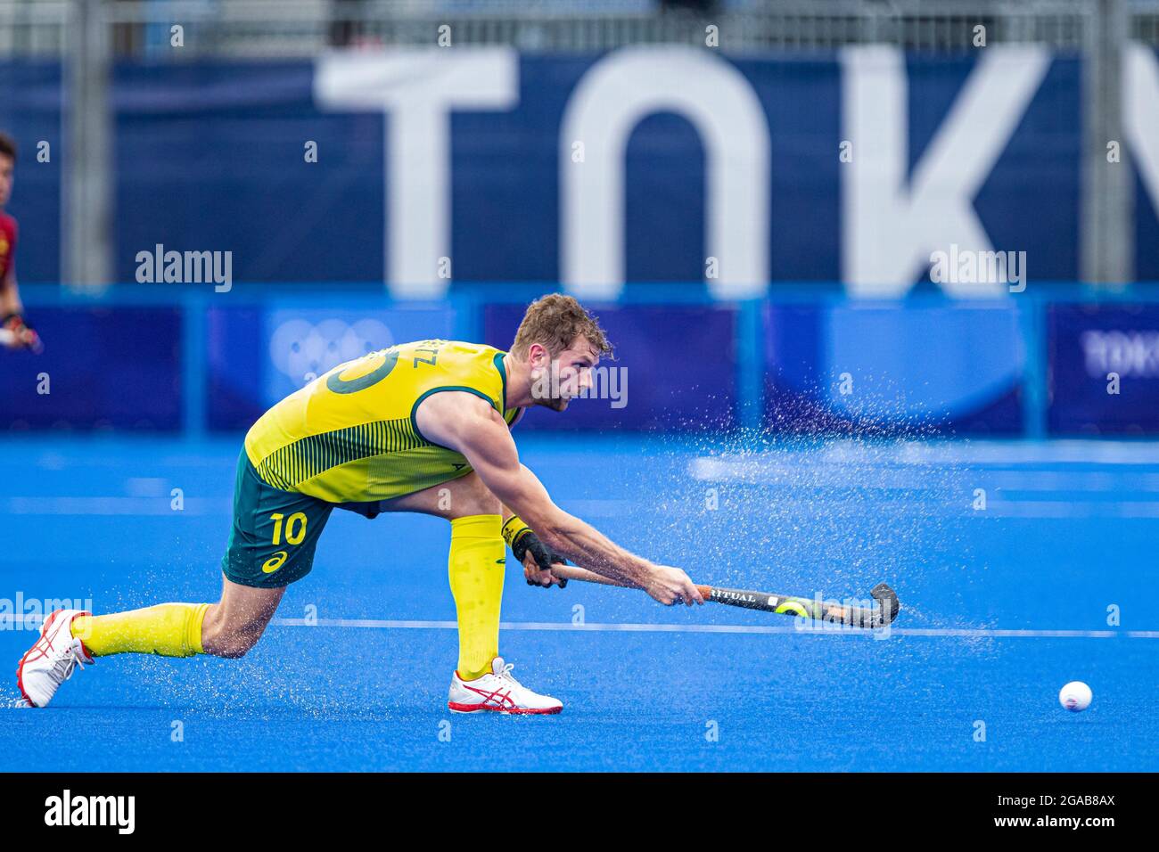 Tokyo, Japan. 30th July, 2021. Olympic Games: Hockey match between Spain v Australia. Credit: ABEL F. ROS/Alamy Live News Stock Photo
