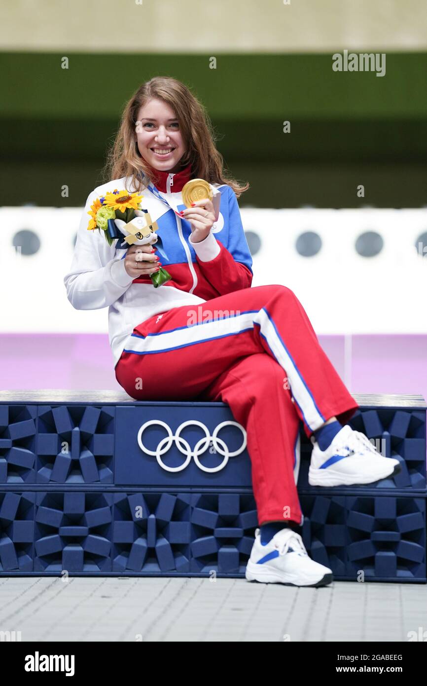 Tokyo, Japan. 30th July, 2021. Vitalina Batsarashkina of the Russian