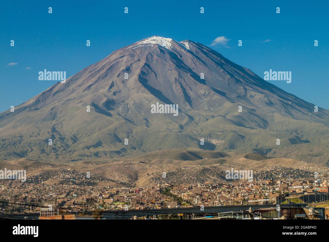 Volcan Misti, Arequipa - Peru Stock Photo