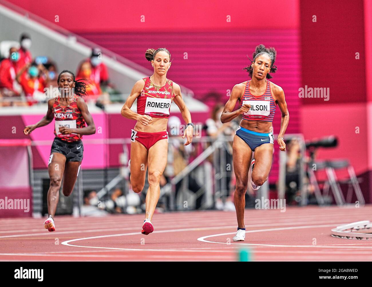 Tokyo, Japan. 30th July, 2021. July 30, 2021Ajee Wilson from USA and