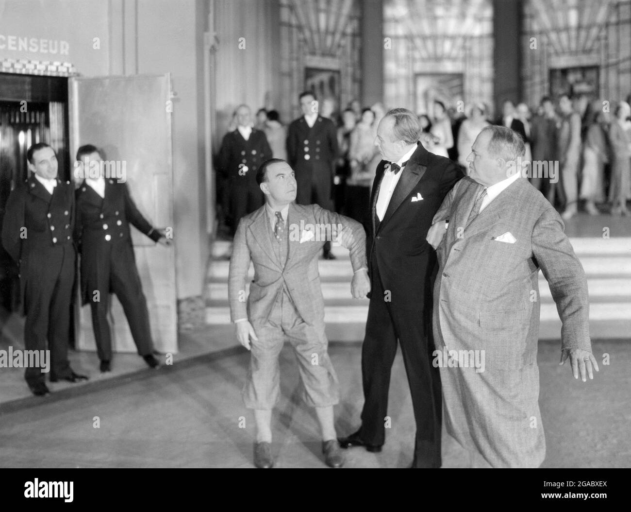 Le Roi des Resquilleurs Year : 1930 France Director : Pierre Colombier Georges Milton, Robert Desmarets Stock Photo