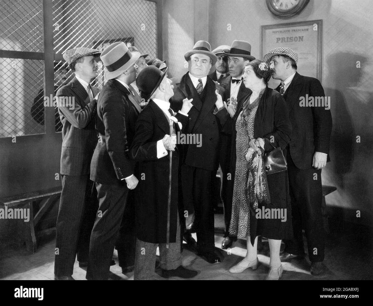 Le Roi des Resquilleurs Year : 1930 France Director : Pierre Colombier Robert Desmarets, Henri Kerny,  Mady Berry Stock Photo