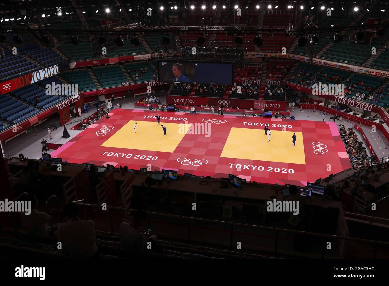 Tokio, Japan. 26th July, 2021. Judo Olympia, preliminaries in the