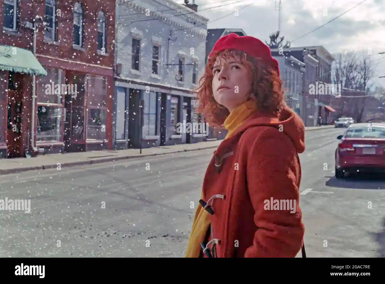 I'M THINKING OF ENDING THINGS 2020 Netflix film with Jessie Buckley Stock Photo
