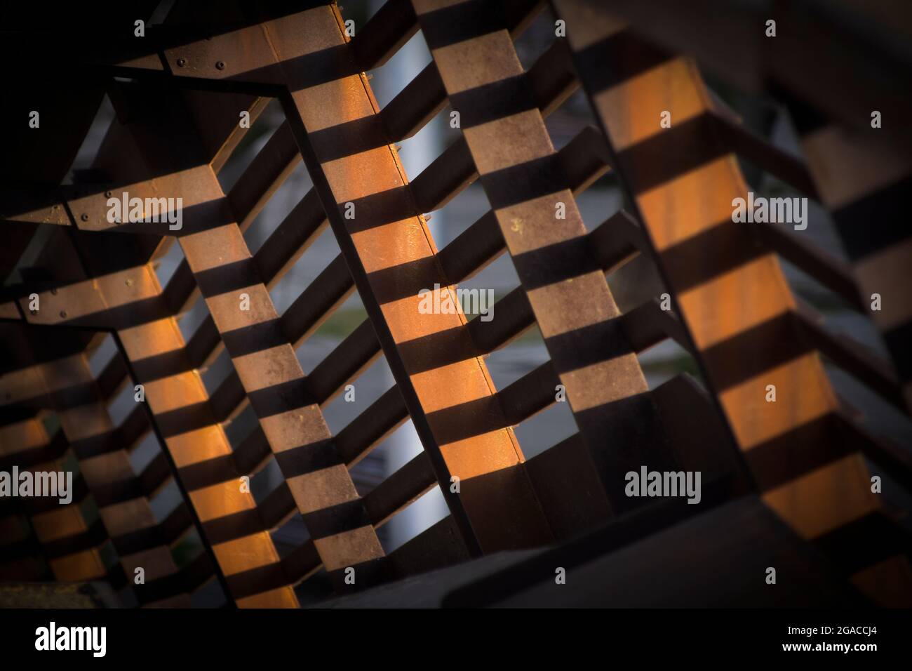 Abstract geometric colors Stock Photo