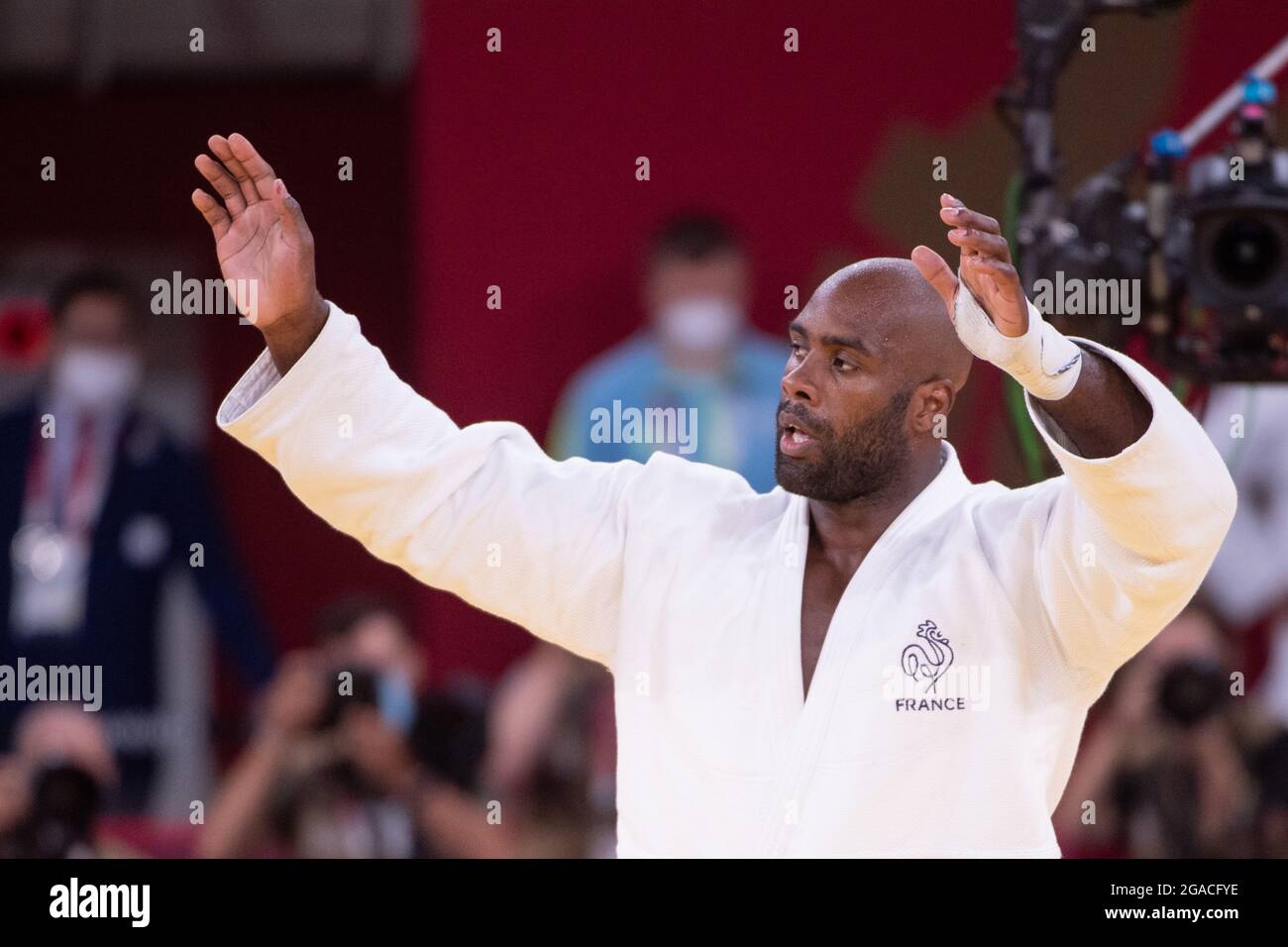 Ted Rinner Teddy Riner (FRA) Judo men 100 kg bronze final JULY 30, 2021: Tokyo ...