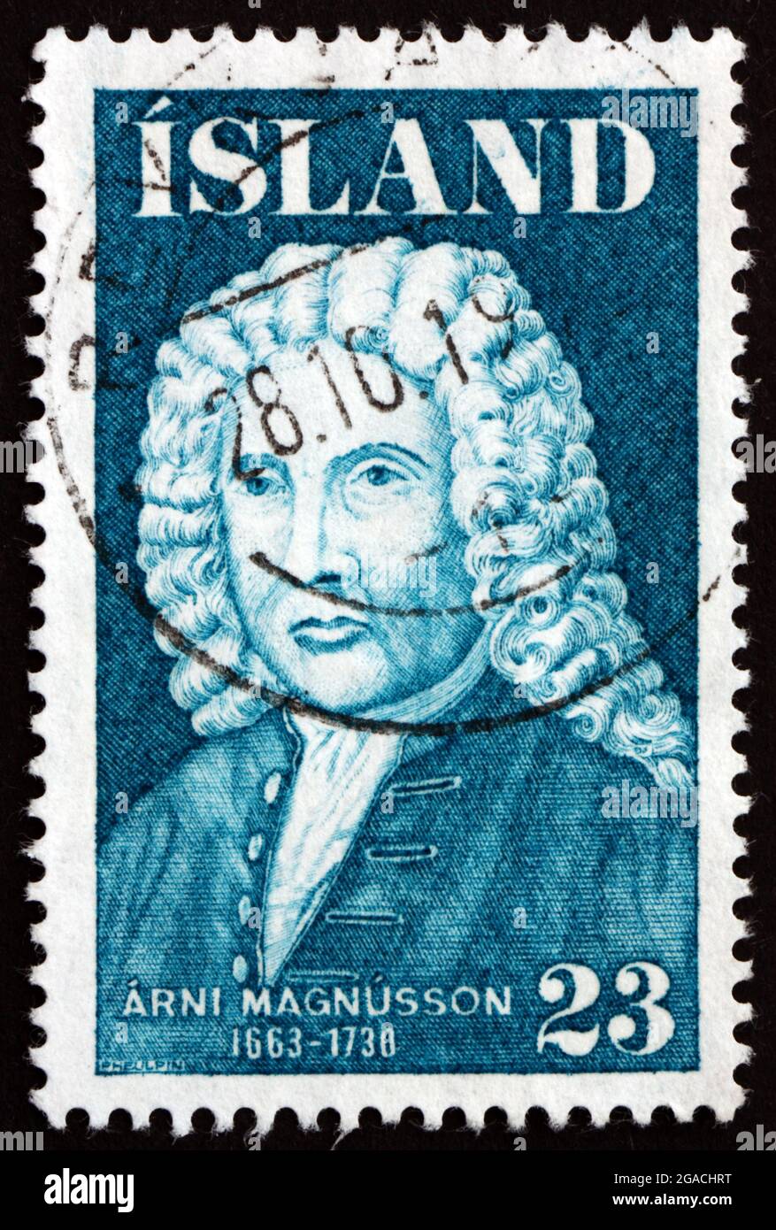 ICELAND CIRCA 1975 a stamp printed in the Iceland shows Arni