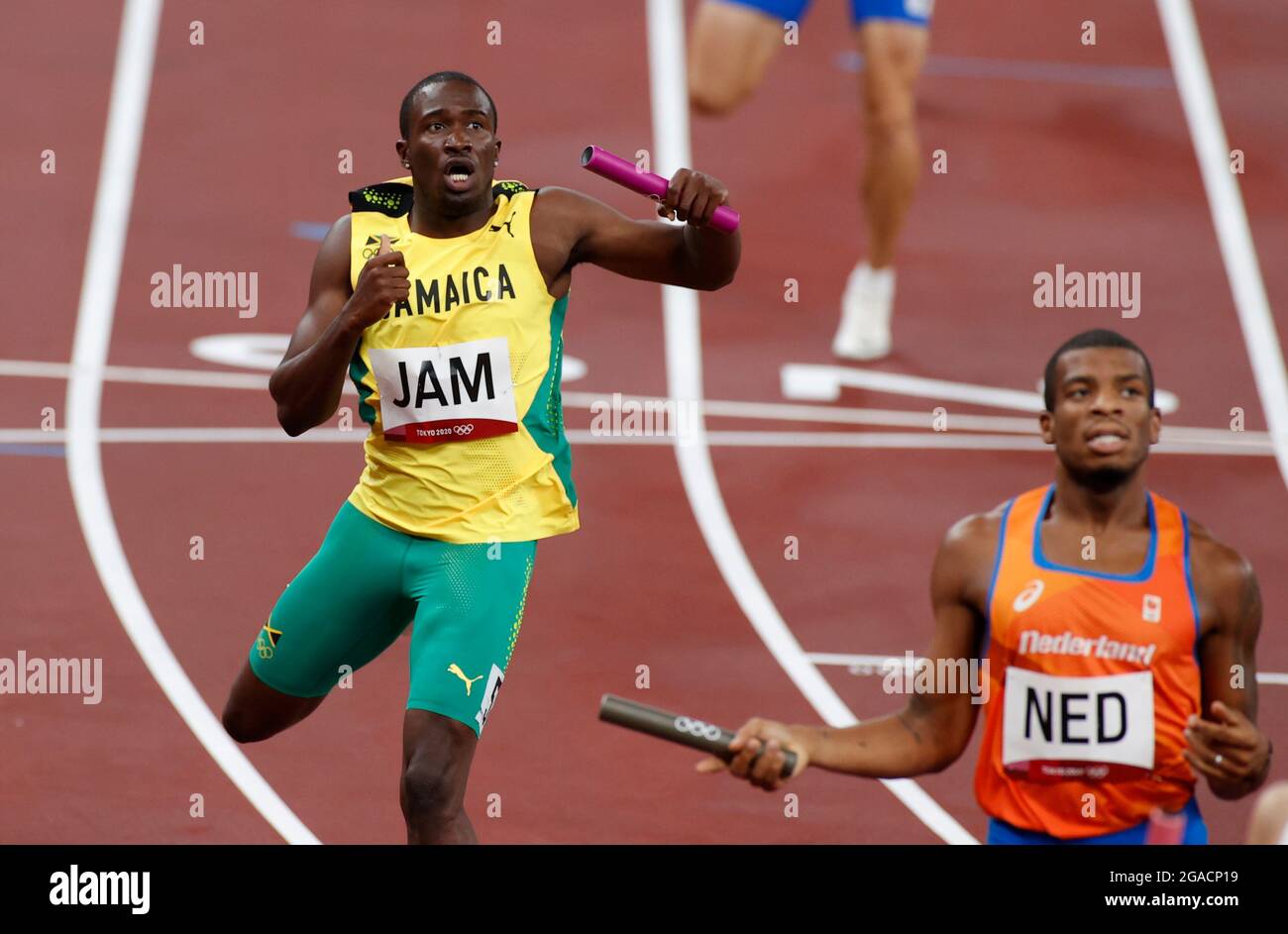 Tokyo 2020 Olympics Athletics Mixed 4 x 400m Relay Round 1 OLS