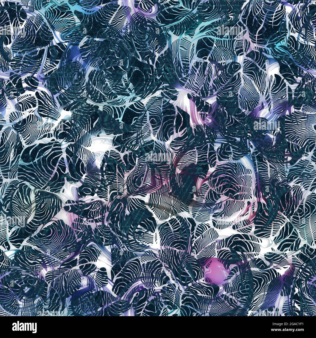 Seamless abstract organic shape pattern for print Stock Photo - Alamy