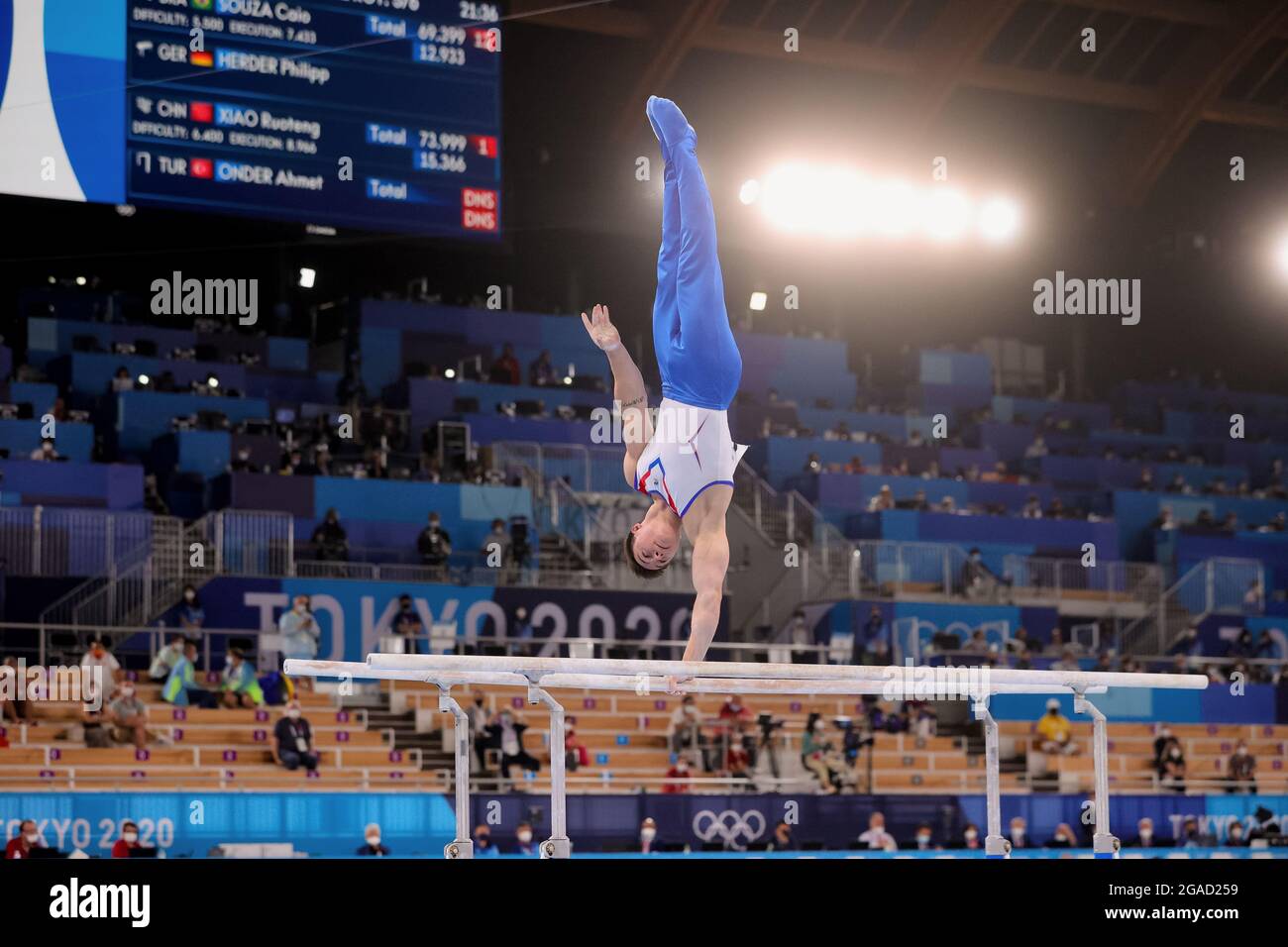 Tokyo, Japan, 28 July, 2021. Nikita Nagornyy of Team ROC on the