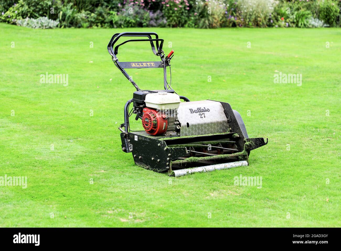 Cylinder lawn mower hi-res stock photography and images - Alamy
