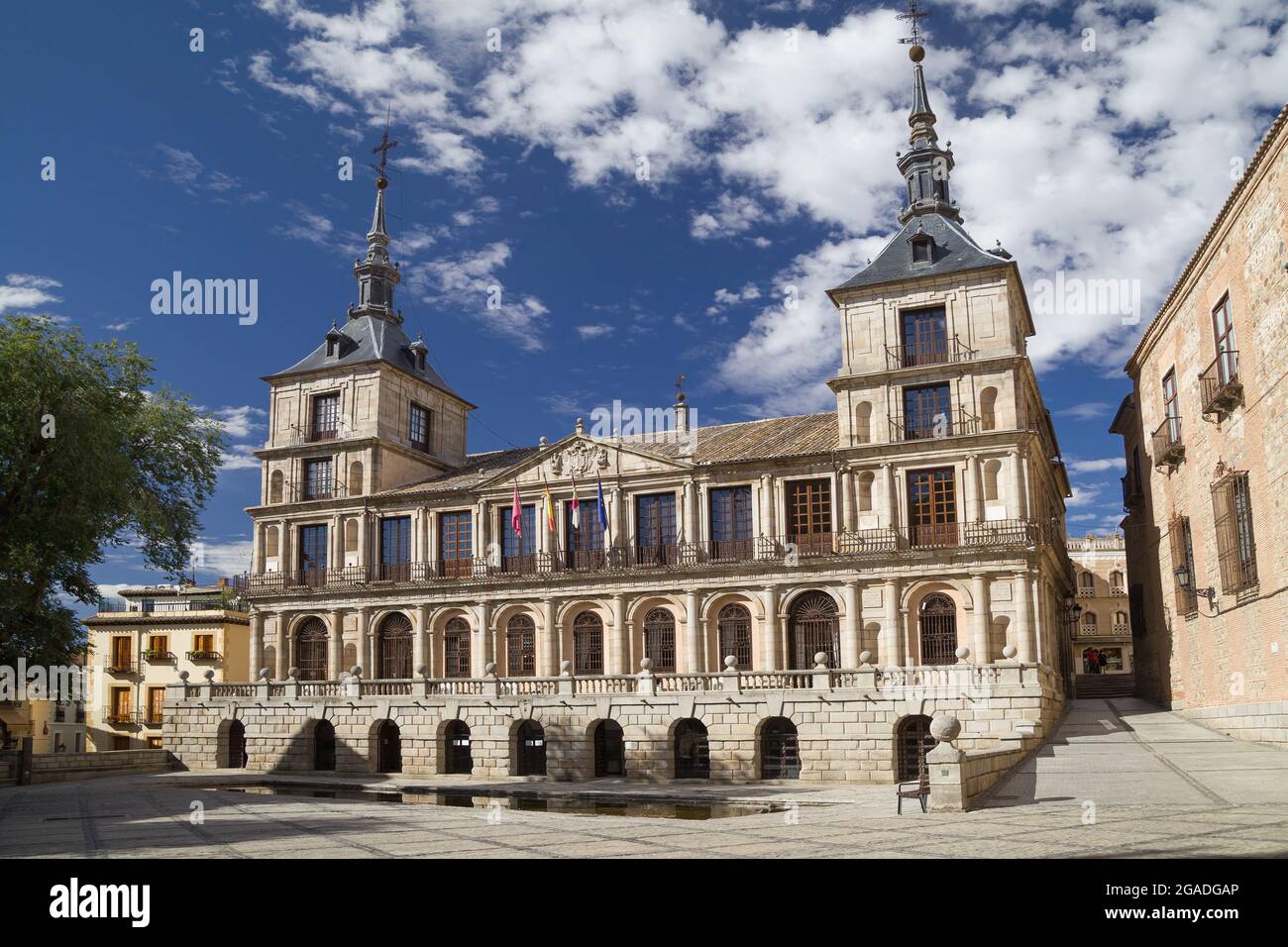 City Hall of Toledo, Spain. Stock Photo